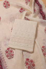 Thread Work Cotton Suit