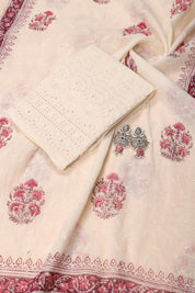 Thread Work Cotton Suit