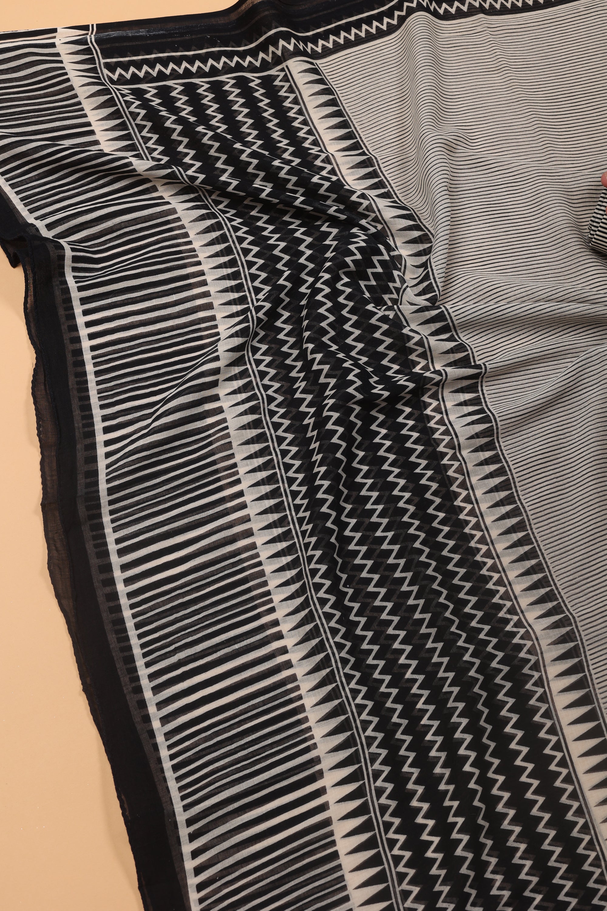 Black Gota Work Cotton Suit
