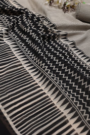 Black Gota Work Cotton Suit