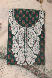 Thread Work Cotton Suit