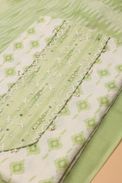 Printed Cotton Suit