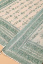 Floral Butti Cotton Suit