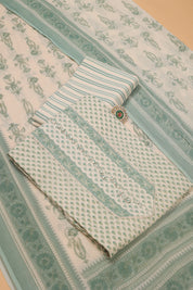 Floral Butti Cotton Suit