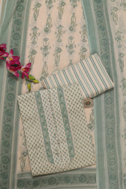 Floral Butti Cotton Suit