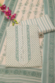 Floral Butti Cotton Suit