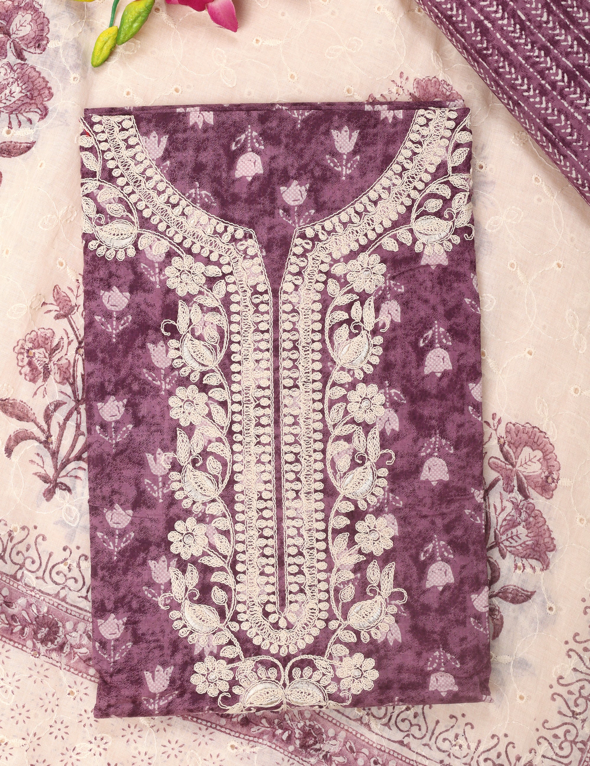 Red Thread Work Suit