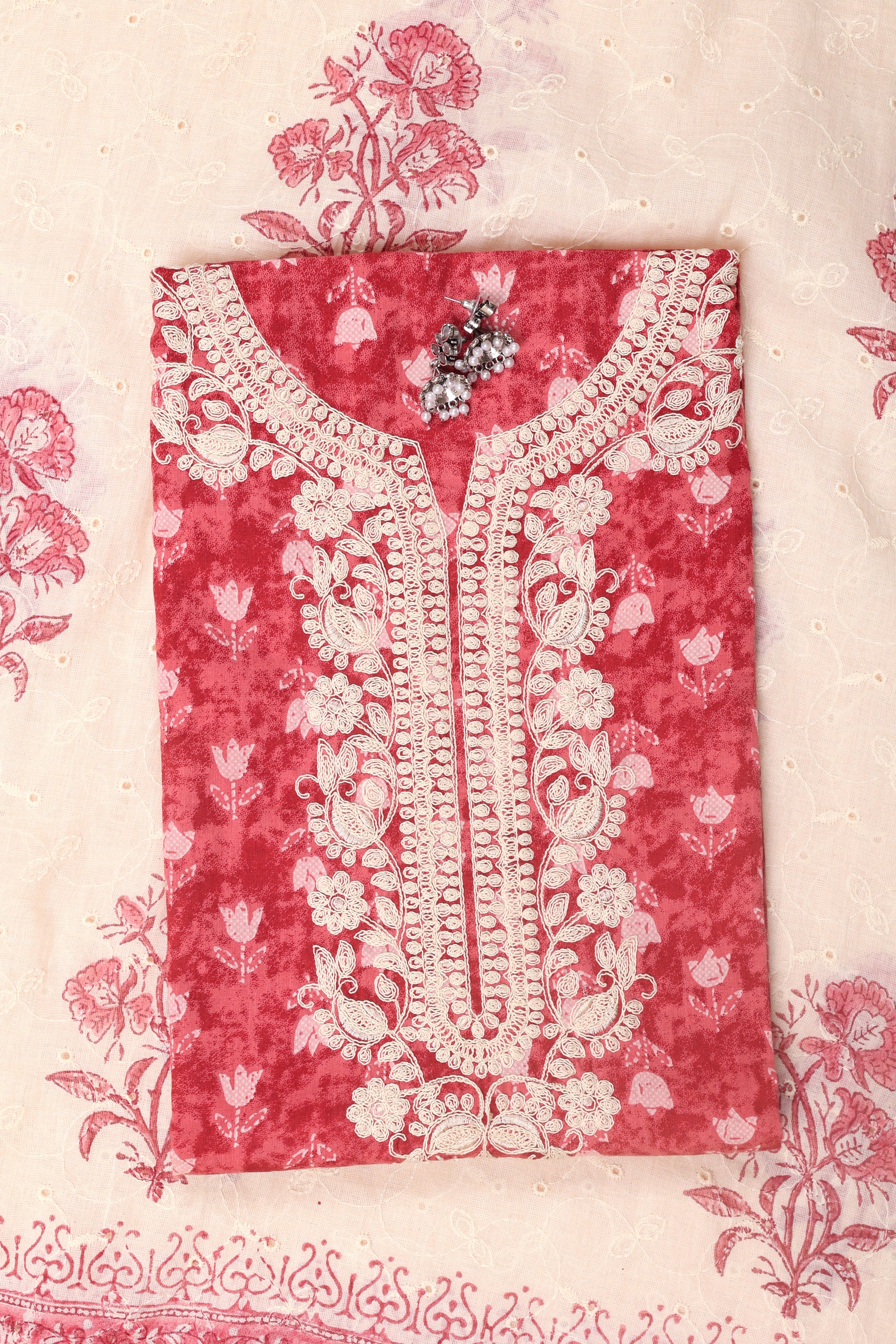 Red Thread Work Suit