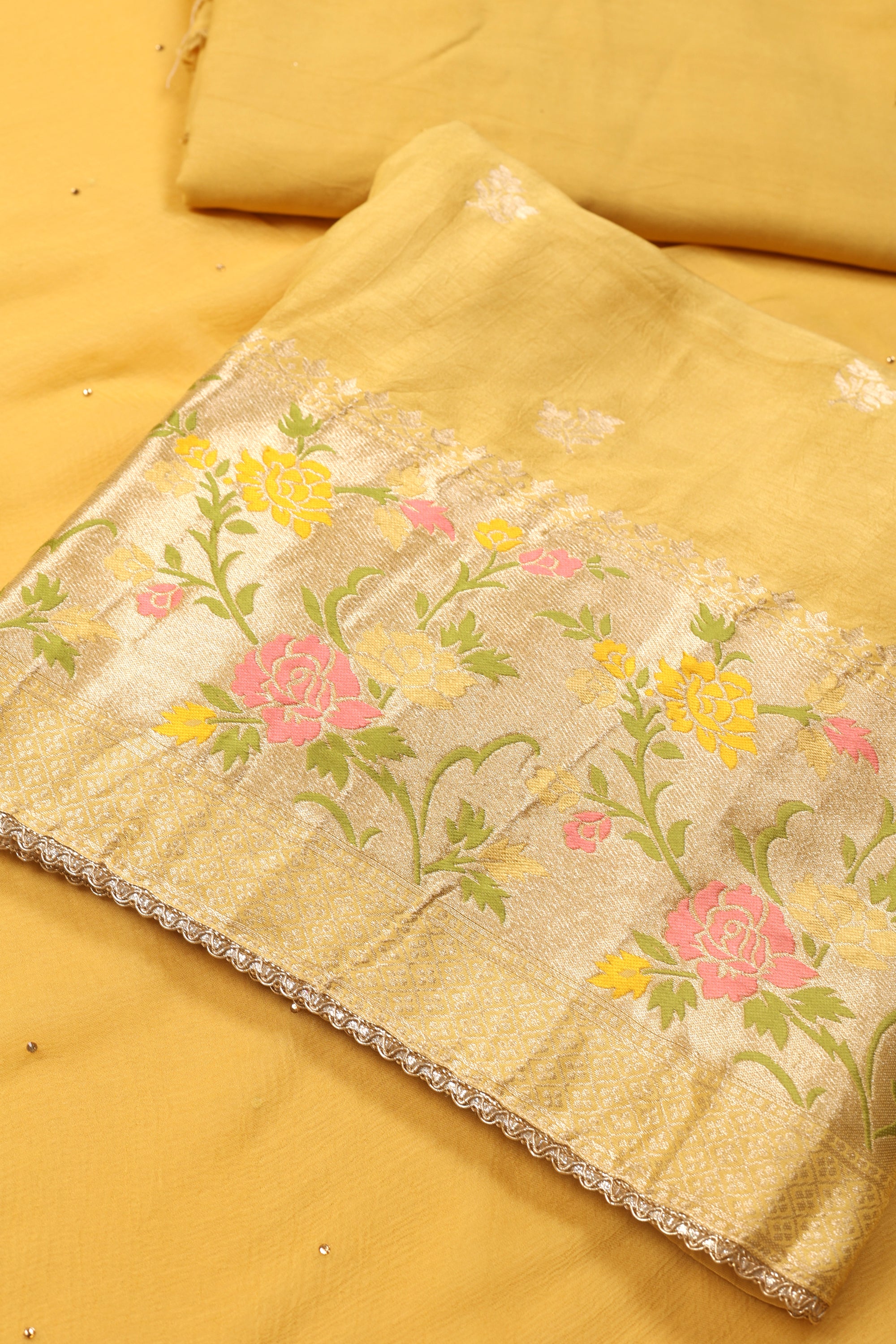 Banarasi Silk Suit