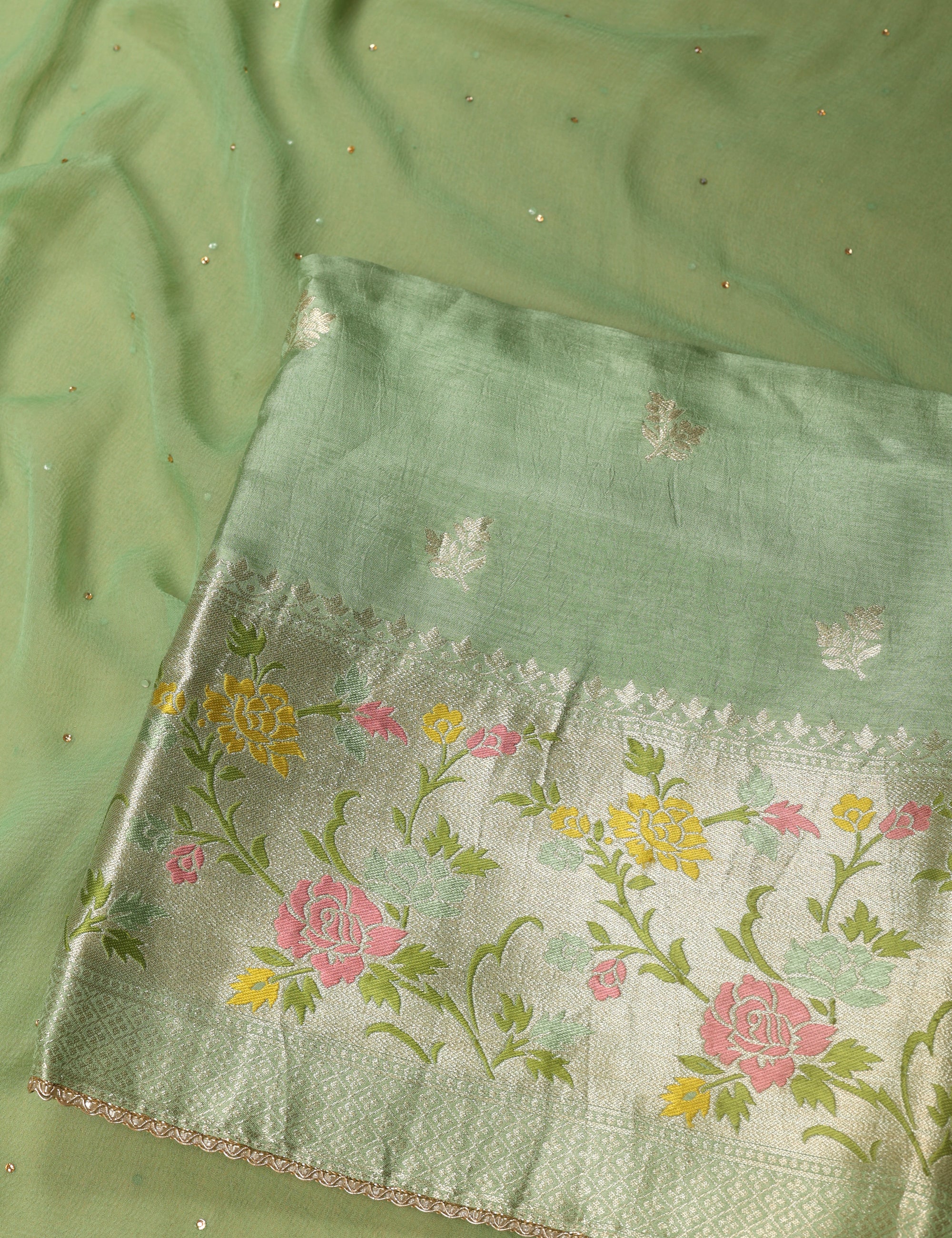 Banarasi Silk Suit