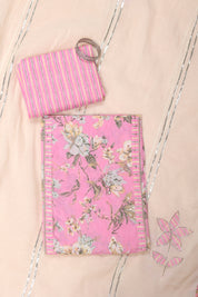 Floral Print Cotton Suit