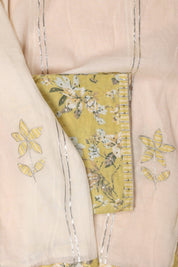 Floral Print Cotton Suit