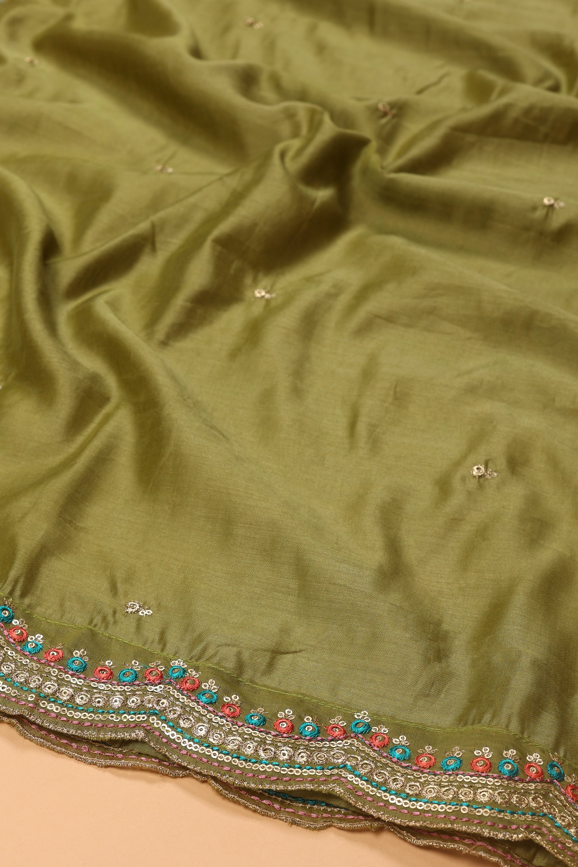 Modal Printed Suit With V Neck Design