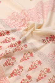 Unstitched Block Printed Suit Material