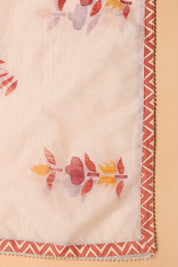 Cotton Suit with Zari & Thread Kota Doria Dhupatta