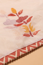 Cotton Suit with Zari & Thread Kota Doria Dhupatta
