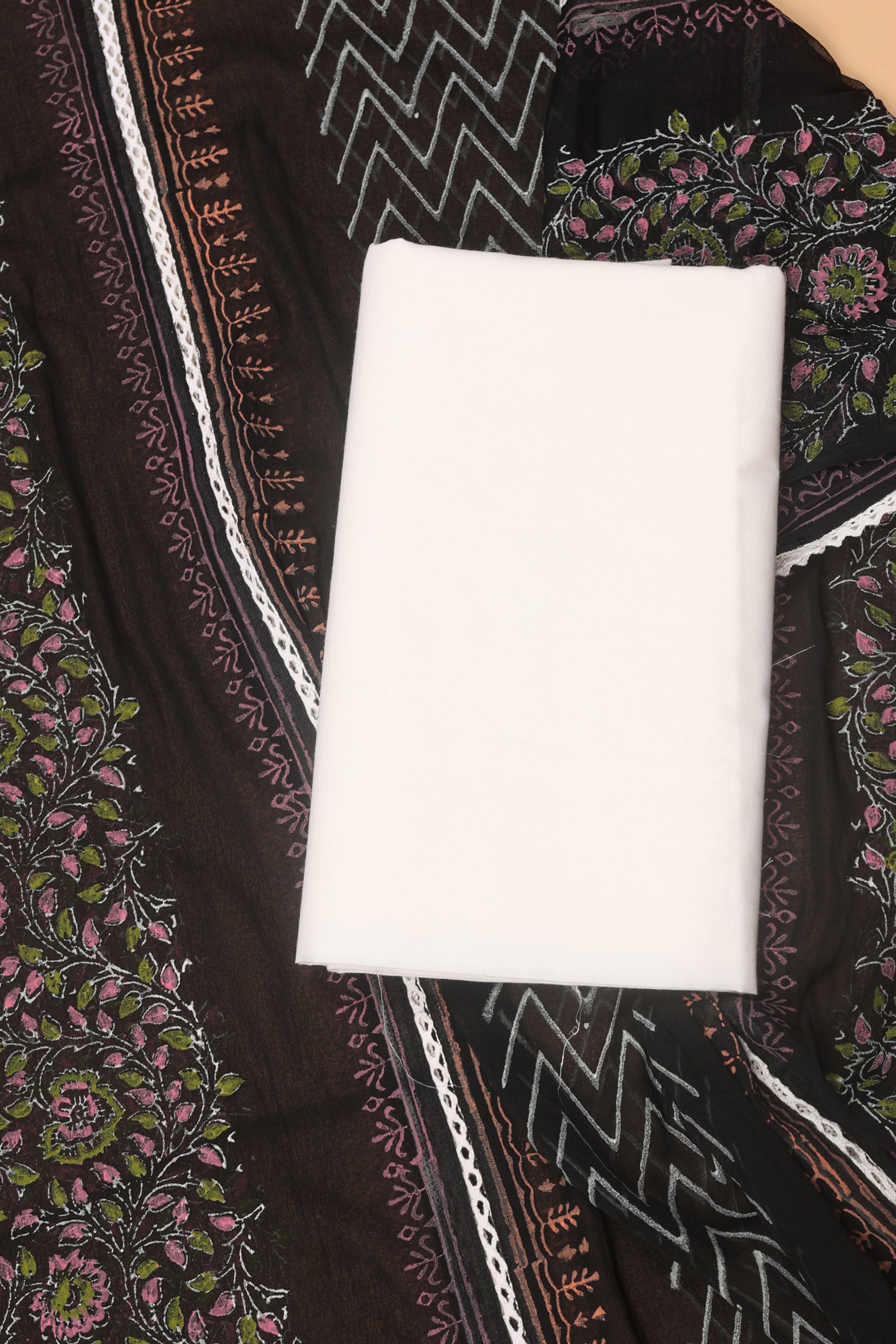 Thread Work Embroidered Suit