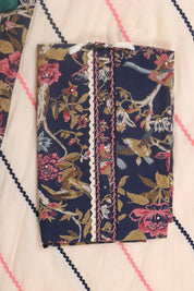 Floral Moti Work Cotton Suit