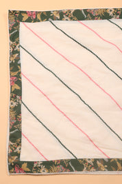 Floral Moti Work Cotton Suit