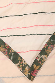 Floral Moti Work Cotton Suit