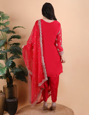 Zari Work Trending Dhoti Set
