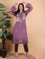 Pakistani Suit in Tissue Fabric