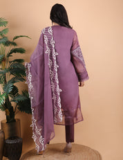 Pakistani Suit in Tissue Fabric