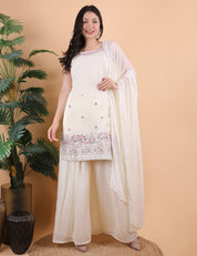 Off White Garara Set