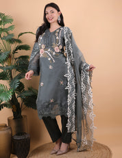 Pakistani Suit in Tissue Fabric