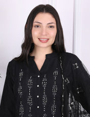 Black Kurti Set
