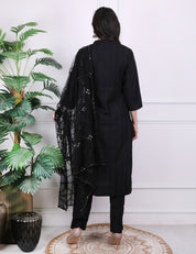 Black Kurti Set
