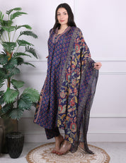 A-Line Mirror Work Kurti Set