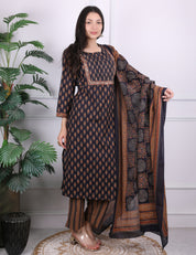Sequin & Zari Kurti Set