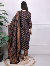 Sequin & Zari Kurti Set