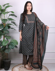 Sequin & Zari Kurti Set