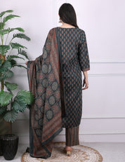 Sequin & Zari Kurti Set