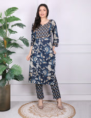 Printed Readymade Cotton Suit