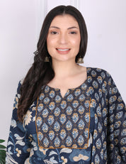 Printed Readymade Cotton Suit