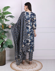 Printed Readymade Cotton Suit