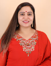 Elegant Heavy Neck Readymade Plazo Set
