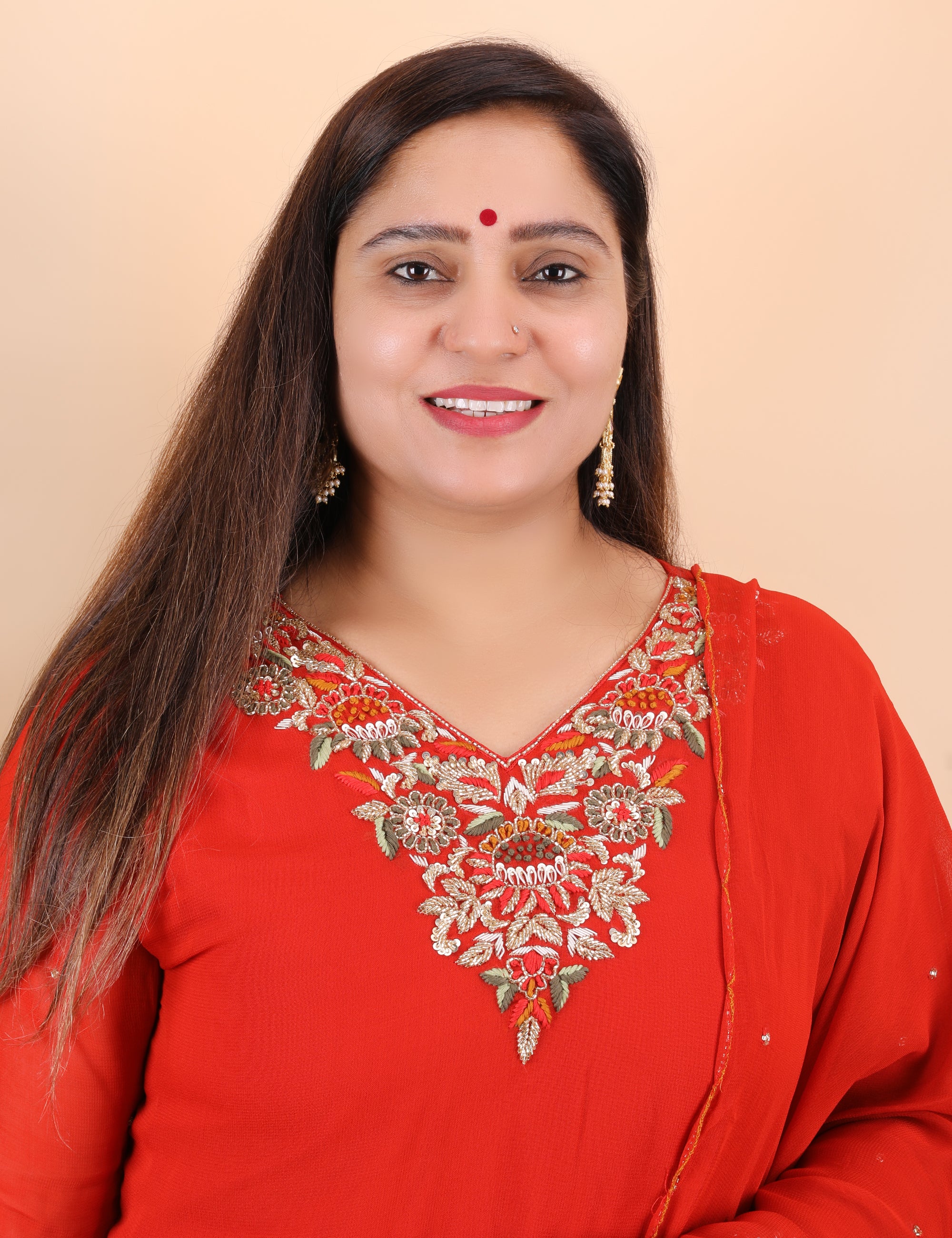Elegant Heavy Neck Readymade Plazo Set