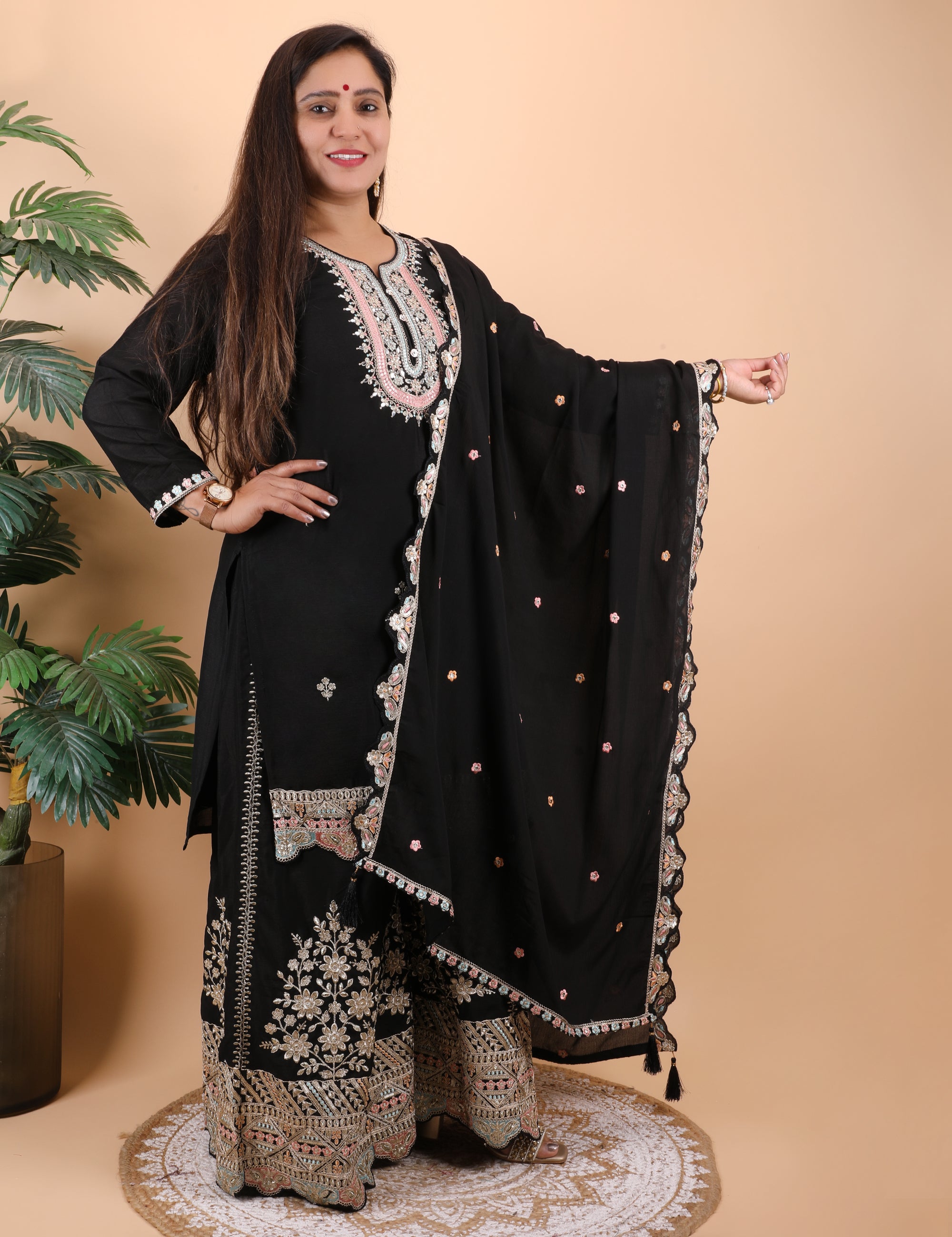 Multicolor Garara Set