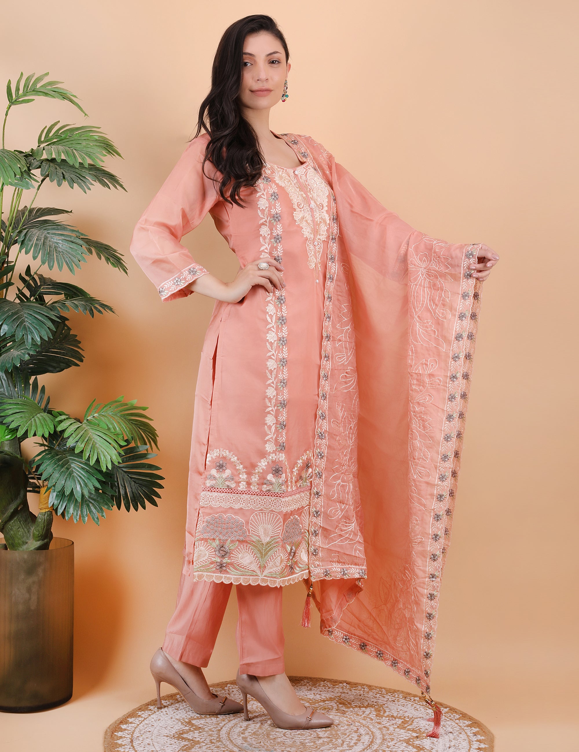 Soft Organza Suit
