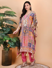 Kaftaan Set in Gota Work