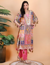 Kaftaan Set in Gota Work