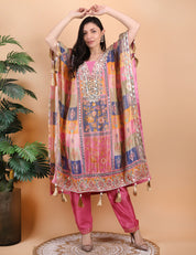 Kaftaan Set in Gota Work