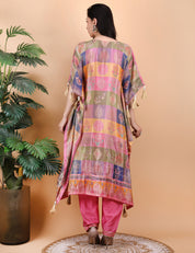 Kaftaan Set in Gota Work