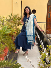 A-Line Rayon Kurta Set