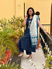 A-Line Rayon Kurta Set