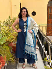 A-Line Rayon Kurta Set